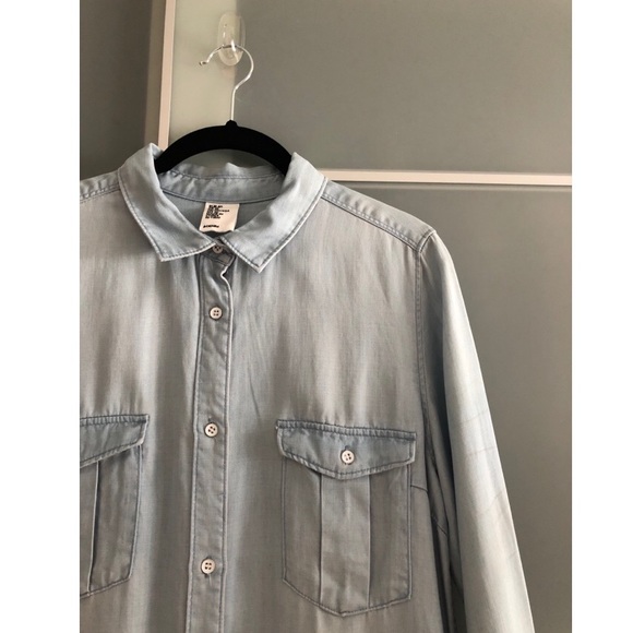 H&M Light Wash Denim Dress - Picture 6 of 7